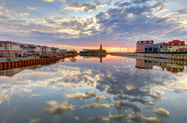 Asbury Park is a beachfront city in Monmouth County, New Jersey, United States, located on the Jersey Shore.